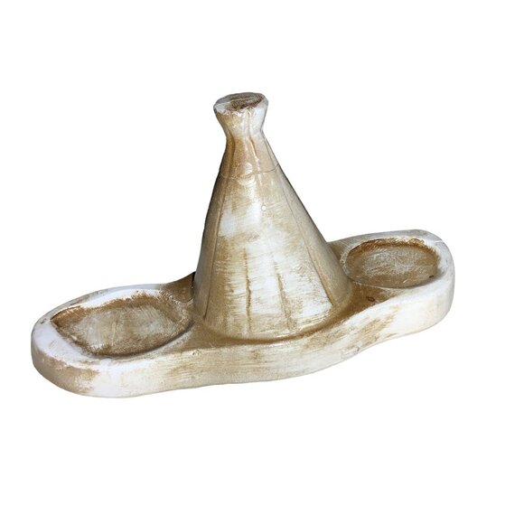 Native Americans and Teepee Salt and Pepper 3 piece Shaker Set vintage - Picture 8 of 16